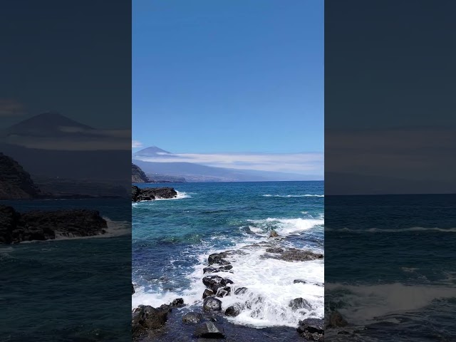 Teide vulcano and the Ocean