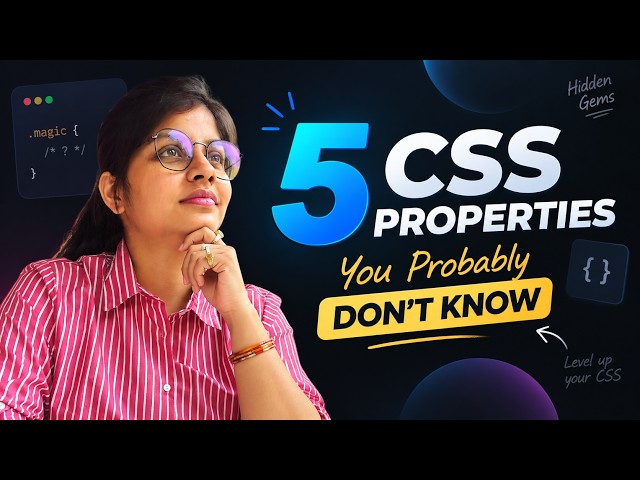 5 CSS Properties You Probably Don't Know 🤯