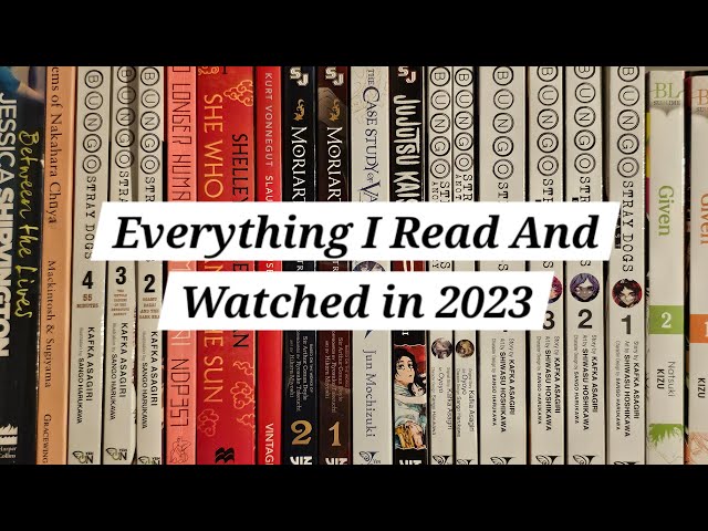 My Year in Media: 2023 Wrap-up