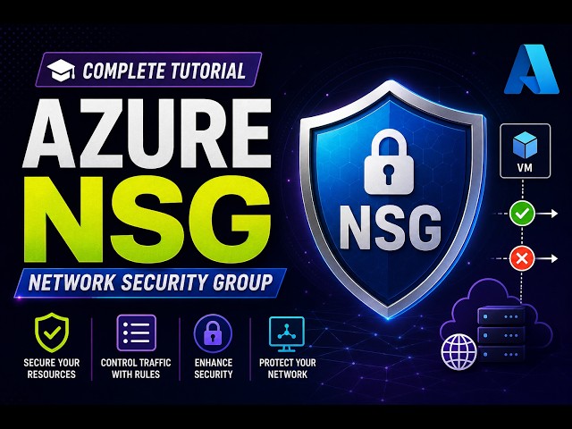 Azure NSG Complete Tutorial | Network Security Groups | Beginner-Friendly Guide