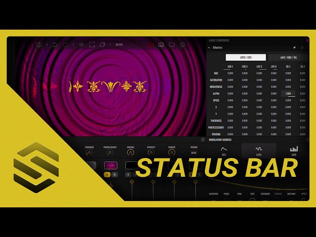 VS 2 Tutorial - Status Bar