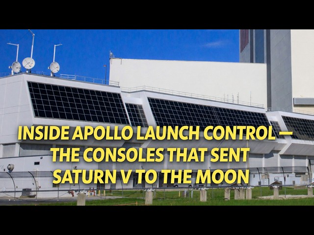 Inside Apollo Launch Control — The Consoles That Sent Saturn V to the Moon