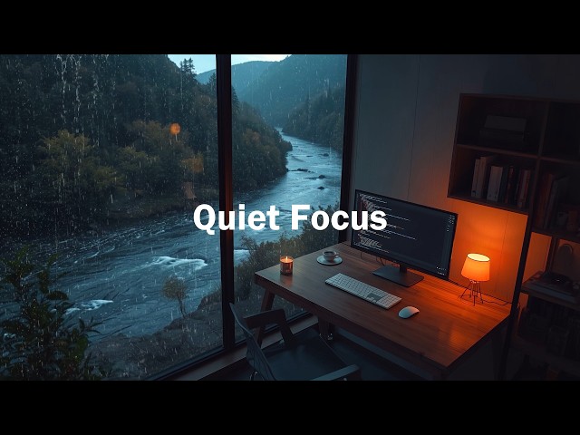 The Perfect Coding Atmosphere ☔ Rain LoFi Mix