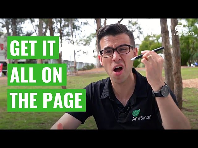 How to improve your writing speed for HSC exams.