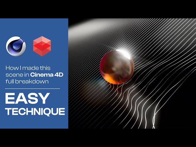 Easy Technique in Cinema 4D + Redshift