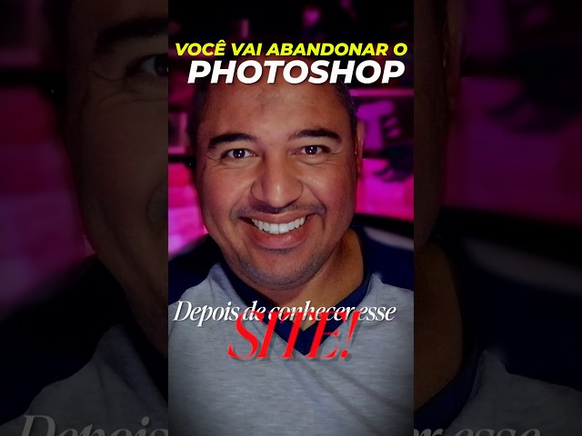 Esse Site Gratuito Faz em Segundos o que Leva Horas no Photoshop