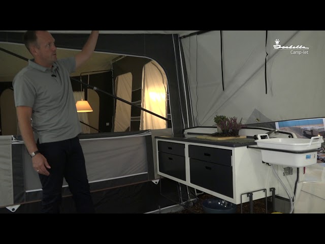 Isabella Camp-let - DeLuxe Køkken og Solsejl (Dansk)