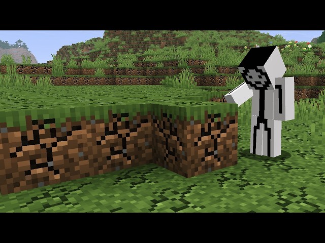 Beating Minecraft, But Breaking Blocks Breaks Everything