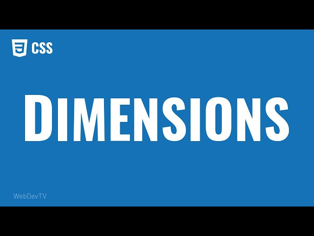 CSS Width, Height and Display: Block vs Inline Elements
