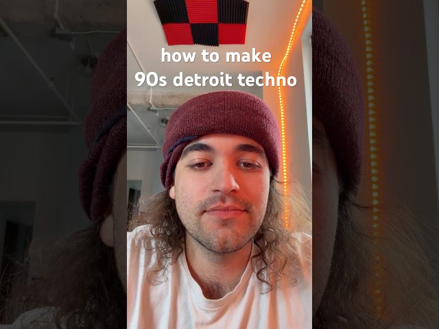late 90s detroit style techno attempt in ableton #howto #musicgenre #techno #explore #edm #tutorial