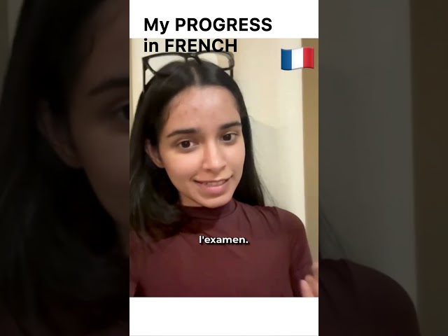 Started learning French language & passed DELF A1 + here’s the progress! 🇫🇷 #frenchclass