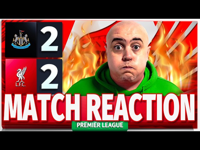 NEWCASTLE 2-2 LIVERPOOL! DEFENSE AND MIDFIELD SHOCKING! Craig's LIVE Match Reaction