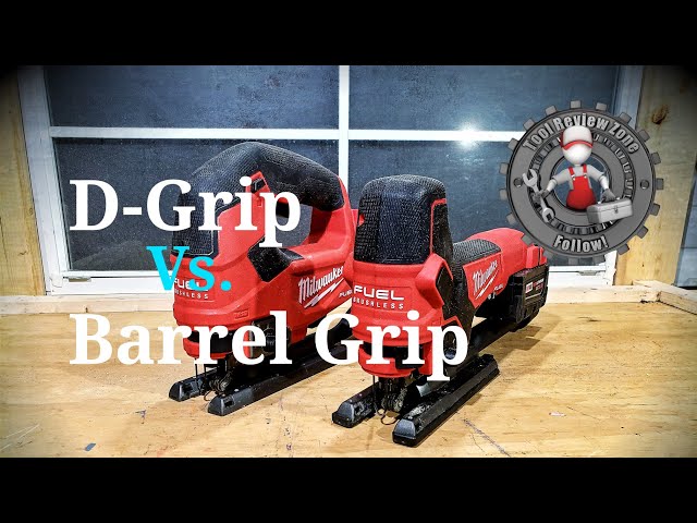 Milwaukee Barrel Grip Jigsaw (2737B-20) vs. Milwaukee D-Handle Jigsaw (2737-20) Tool Duel Episode #5