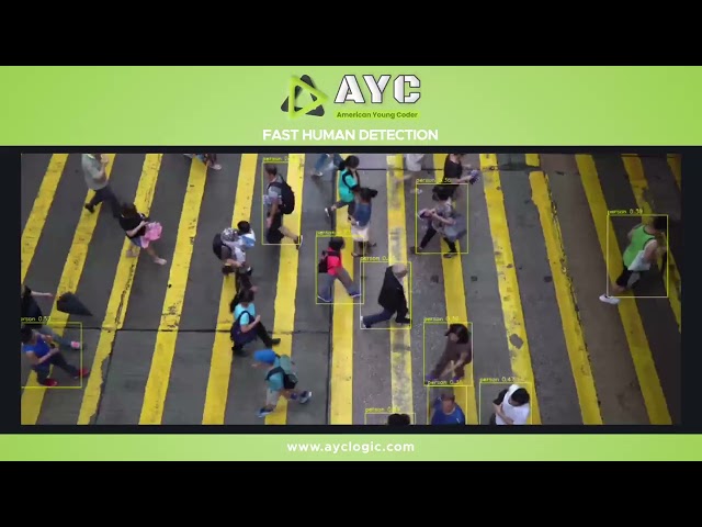 American young Coder - Fast Human Detection