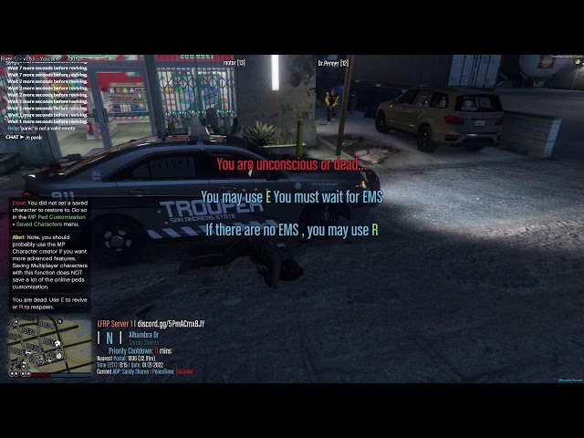 Lost freedom roleplay SASP patrol #1
