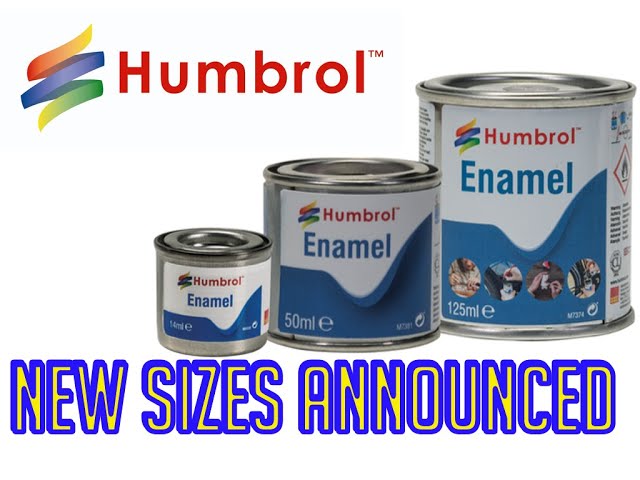 Humbrol New Sizes Announced - Scale Model News