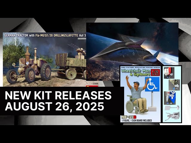 New Kit Releases: August 26, 2025