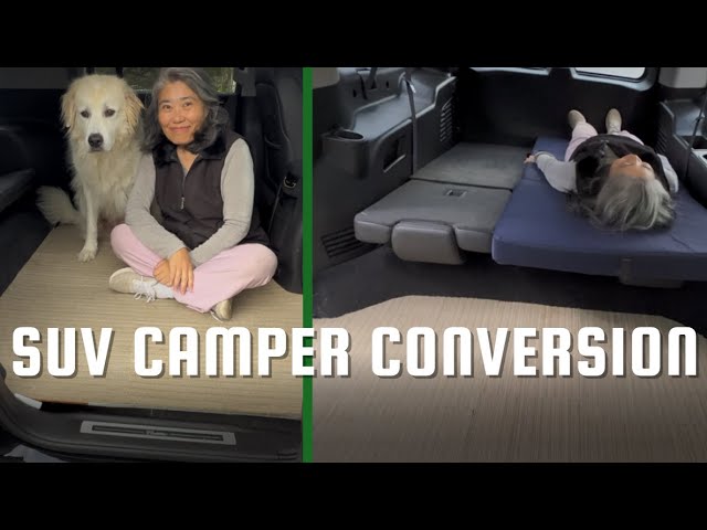 Minivan Conversion vs SUV Conversion for Sleeping and Lounging