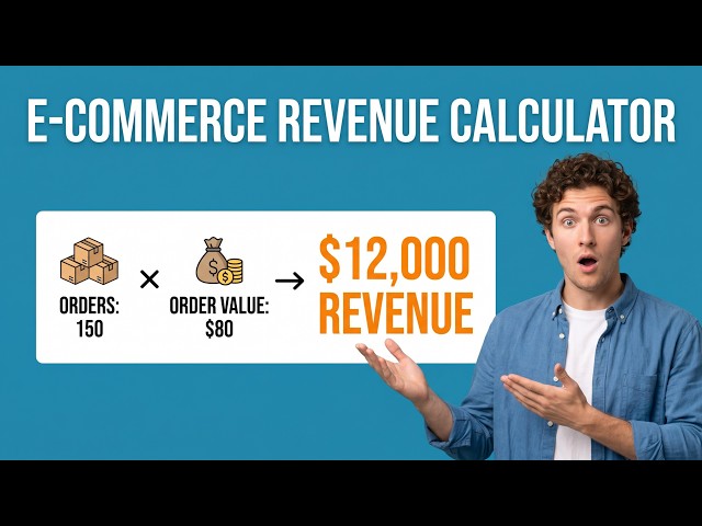 E-commerce Revenue Calculator | Estimate Your Sales Instantly
