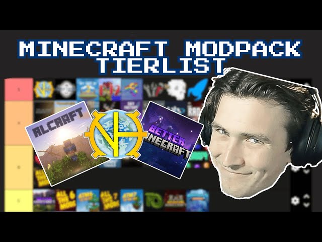 Ranking ALL MINECRAFT MODPACKS (Sorta)