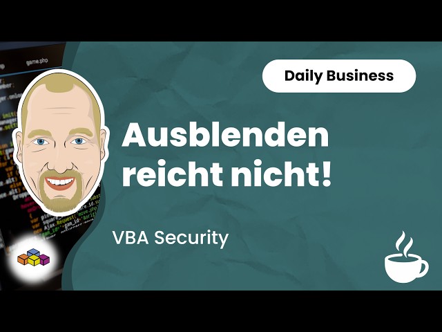 VBA Security: Securing Functions and Actions with User Roles