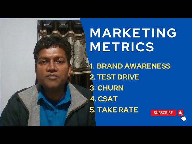 Marketing Metrics from the book Data Driven Marketing by Mark Jeffrey.