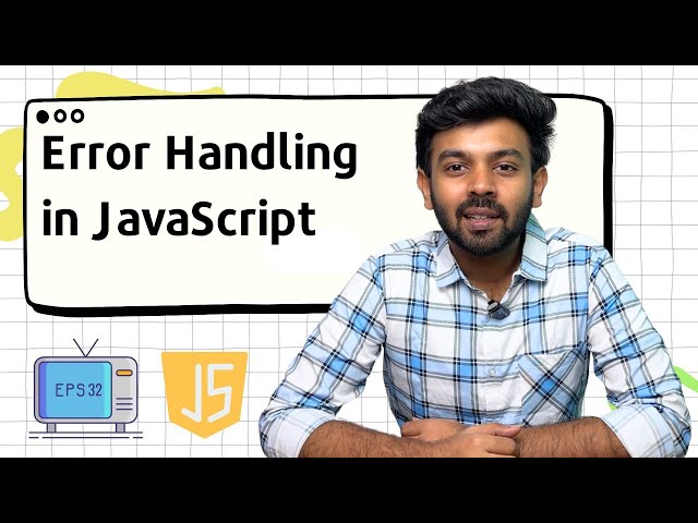 Error Handling in Java Script | JS for Beginners - 32 | code io - Tamil