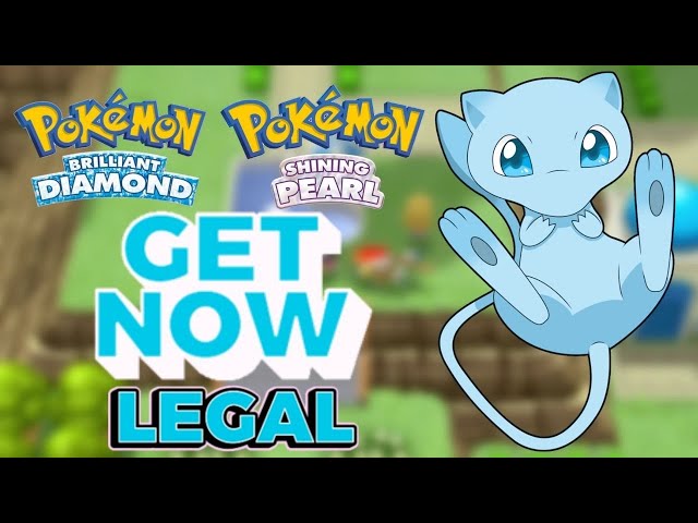 GET SHINY MEW Pokemon BDSP - NO GLITCH / NO HACK