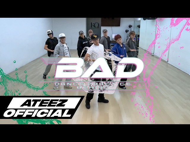 ATEEZ(에이티즈) - 'BAD' Dance Practice Behind