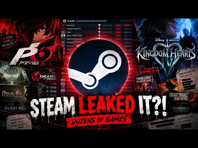 Steam Accidentally Revealed Games We Weren’t Supposed to Know About