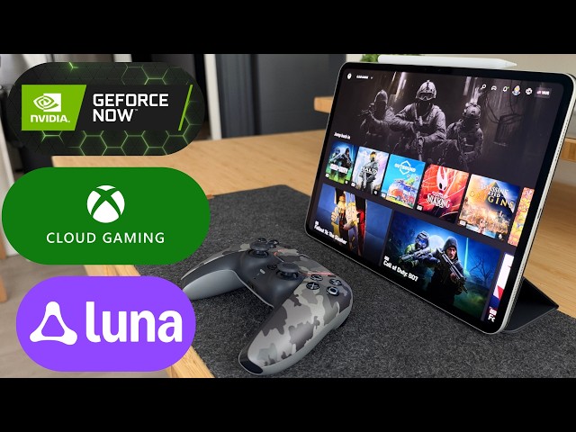 How to Turn Your iPad Pro into a GAMING BEAST! (GeForce Now + Xbox Cloud)