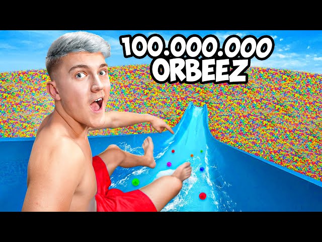 J'ai CONSTRUIT la plus grosse PISCINE d'ORBEEZ !