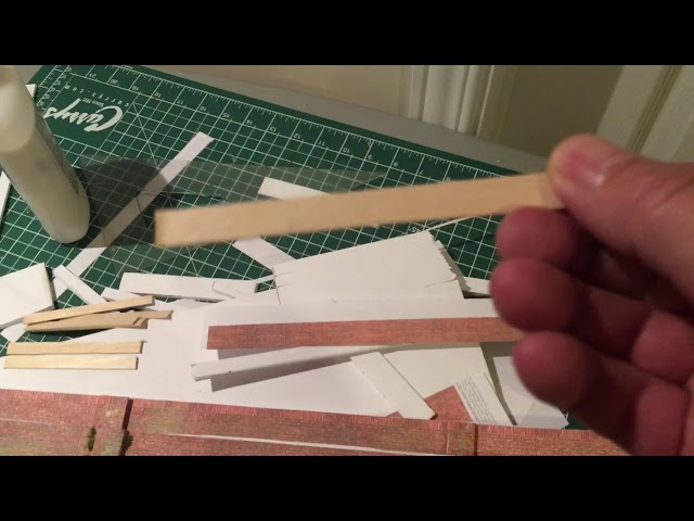 How to build a retaining wall for Your Model Railway