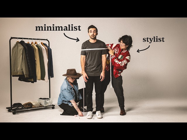 Minimalist wardrobe makeover (with a professional stylist)