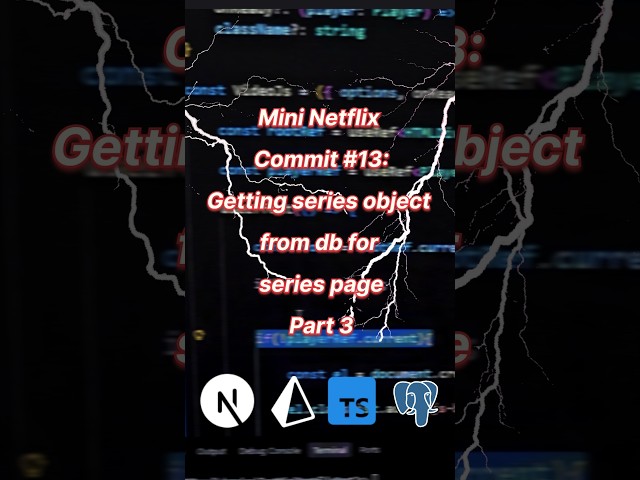 Developing Mini Netflix on Next Js | Commit 13, Part 3, Deep explanation  #webdevelopment #nextjs