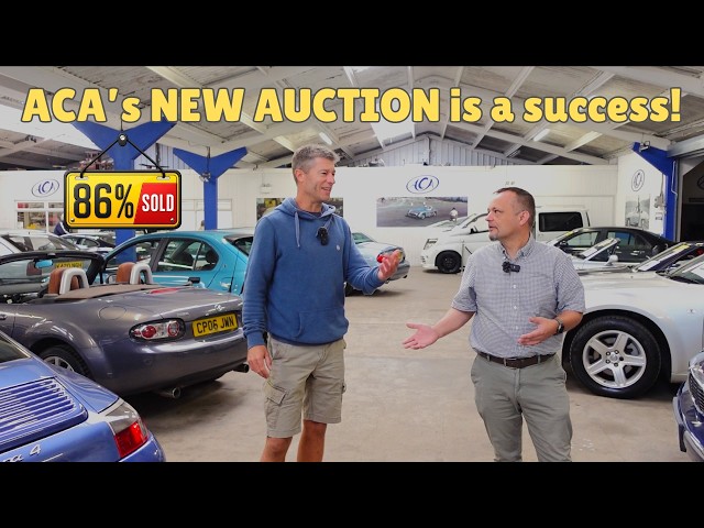 Anglia Car Auctions' MODERN CLASSICS AUCTION: review and results