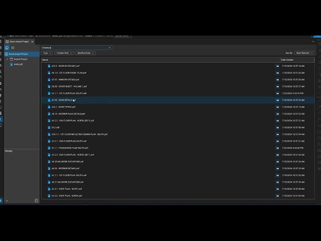 Intelligent Studio Project Search