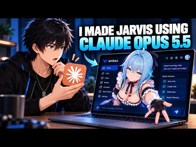 I Made My Own JARVIS AI Using Claude Opus 5.5🤯