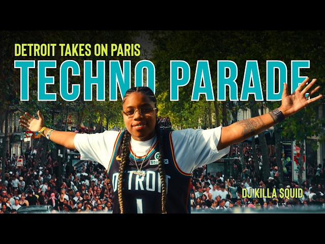 350,000 People Danced to Detroit Techno in Paris | Techno Parade Takeover ft. DJ Killa $quid