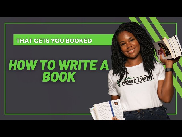 How to write a book that gets you booked
