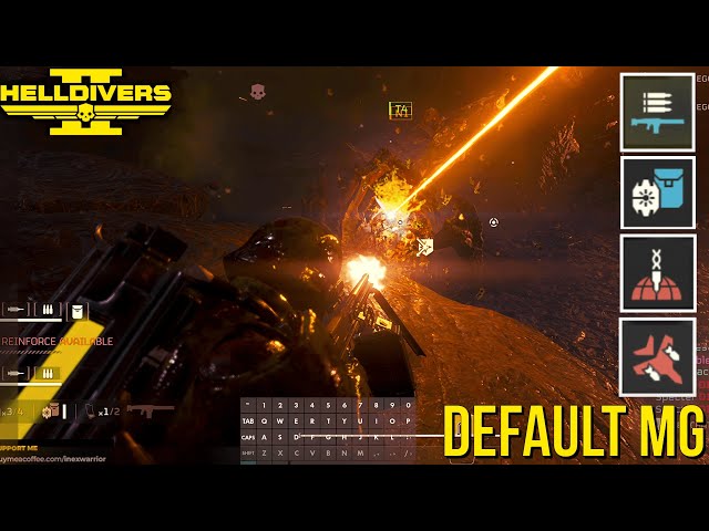 Helldivers 2 | The Default MG is so good | Coop Helldive