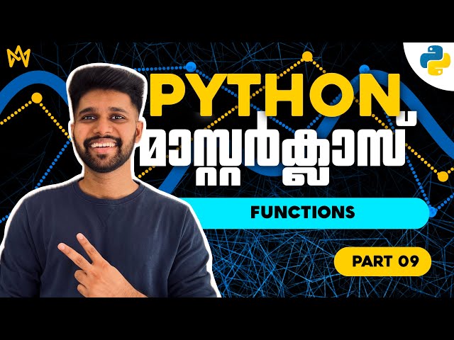 Part 9 | Functions in Python with Practical Example | Python Malayalam Tutorial