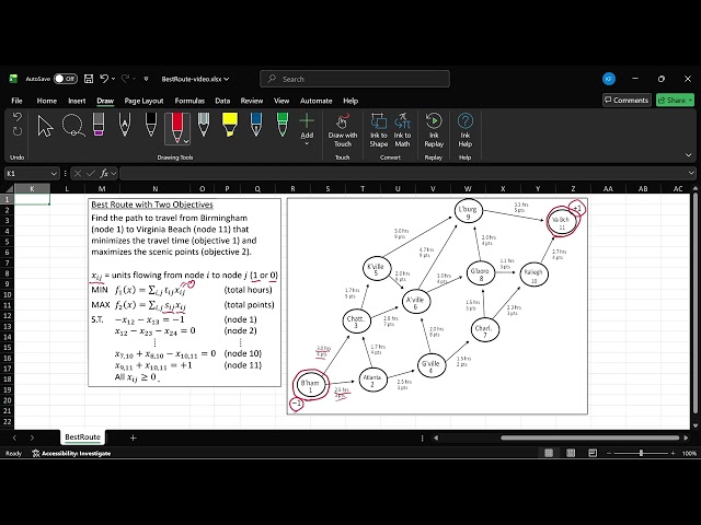 03  Example - Multi-Objective Problem, Mathematical Model, and Excel Model
