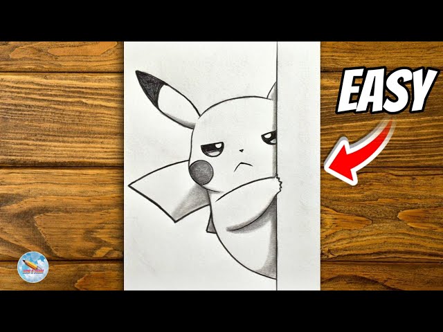 How to draw Pikachu || Easy pikachu drawing tutorial for beginners || how to draw anime step by step