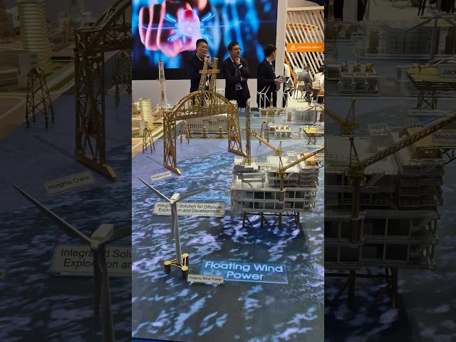 Honghua Group's showcase at #Adipec2024 #offshore #oilandgas #offshoreenergy #uae