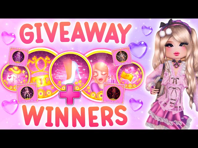 HUGE DRESS TO IMPRESS GIVEAWAY WINNERS #19 || ROBLOX