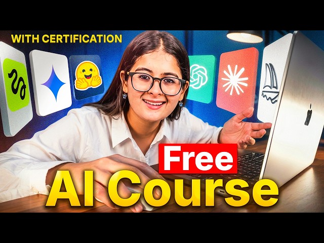 Free Job-Ready AI Course 2026: Beginner to Advanced Skills + Certificate + Project