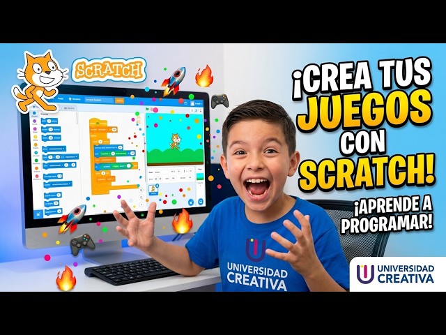 Curso de Programación Visual con Scratch en Universidad Creativa I