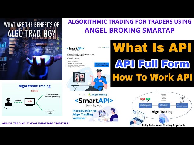 What is Algo Trading | ALGORITHMIC TRADING FOR TRADERS USING ANGEL BROKING SMARTAPI | SMARTAPI ||