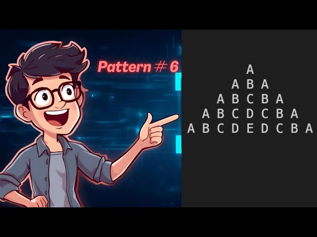 Pattern with Nested Loop # 6 | Programming Fundamentals (C++)